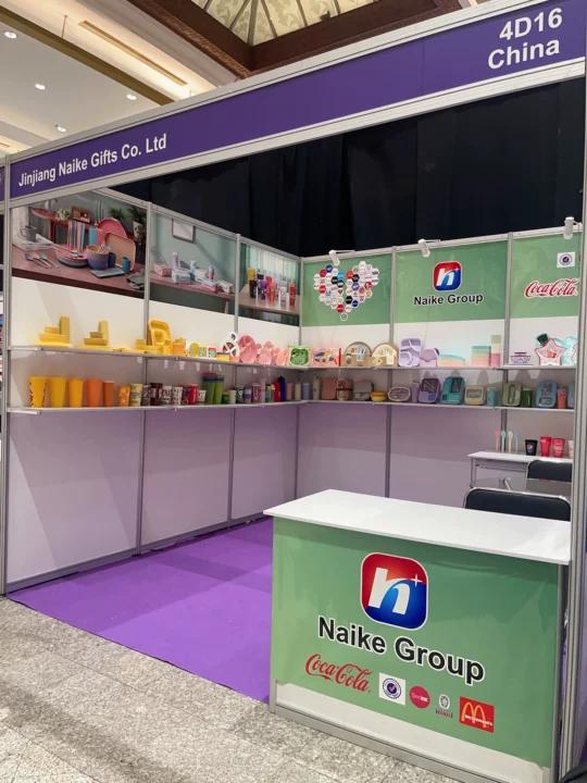 Naike Silicone Booth in Indonesia