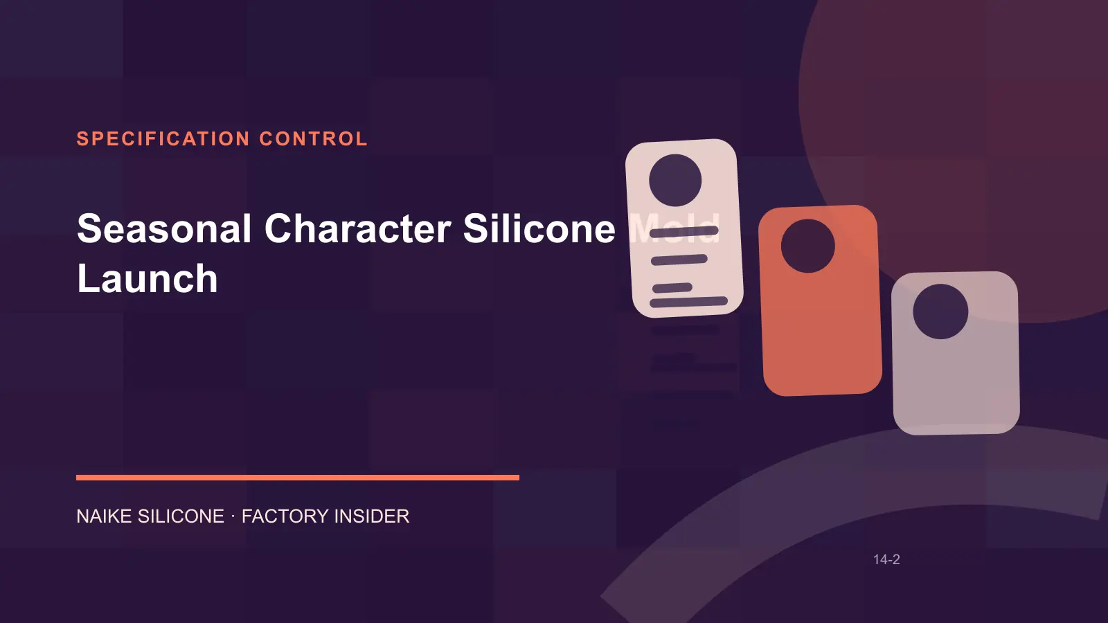 Seasonal Character Silicone Mold Launch specification and drawing review Seasonal Character Silicone Mold Launch specification and drawing review