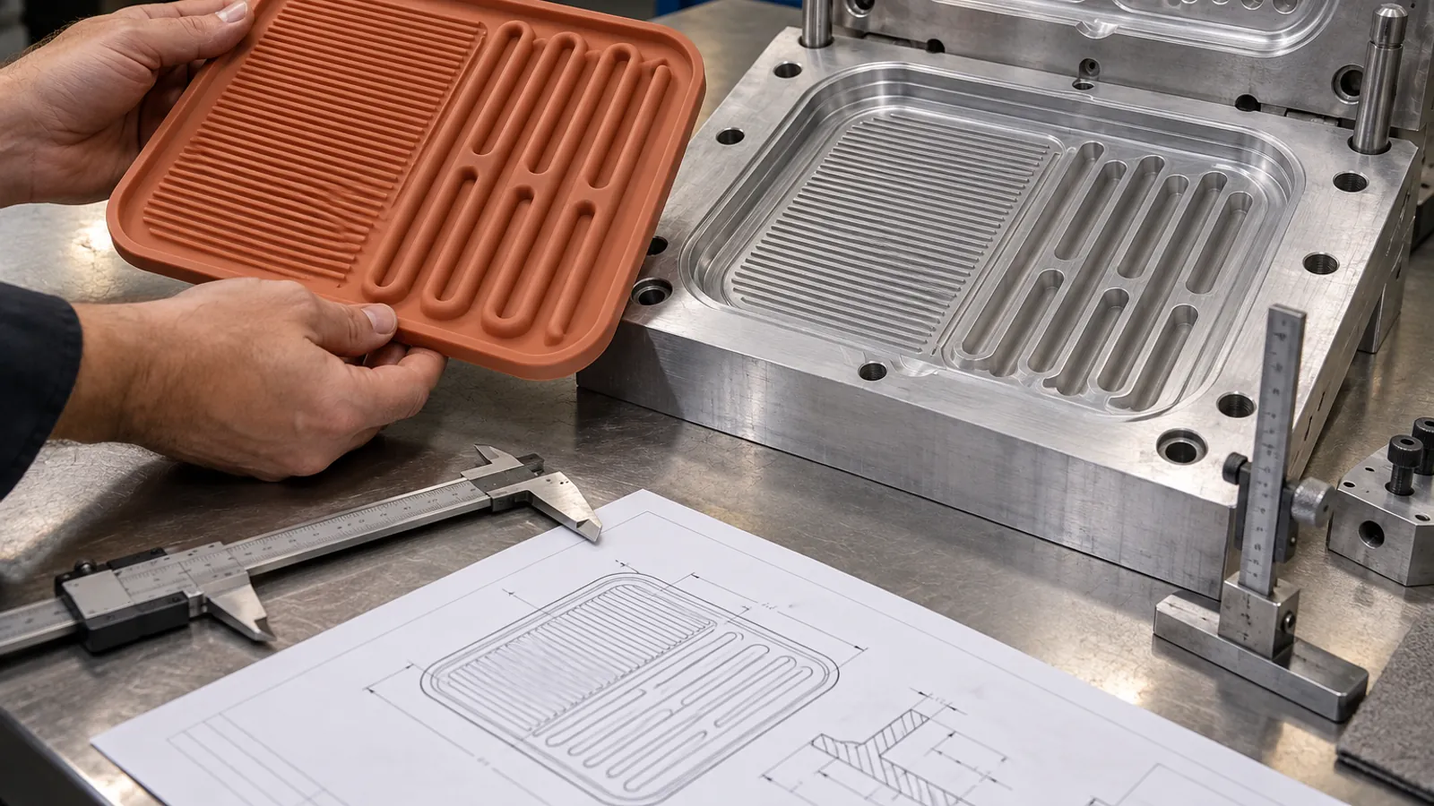 Illustrative buyer comparison of fine and deep silicone lick mat texture dimensions Illustrative buyer comparison of fine and deep silicone lick mat texture dimensions