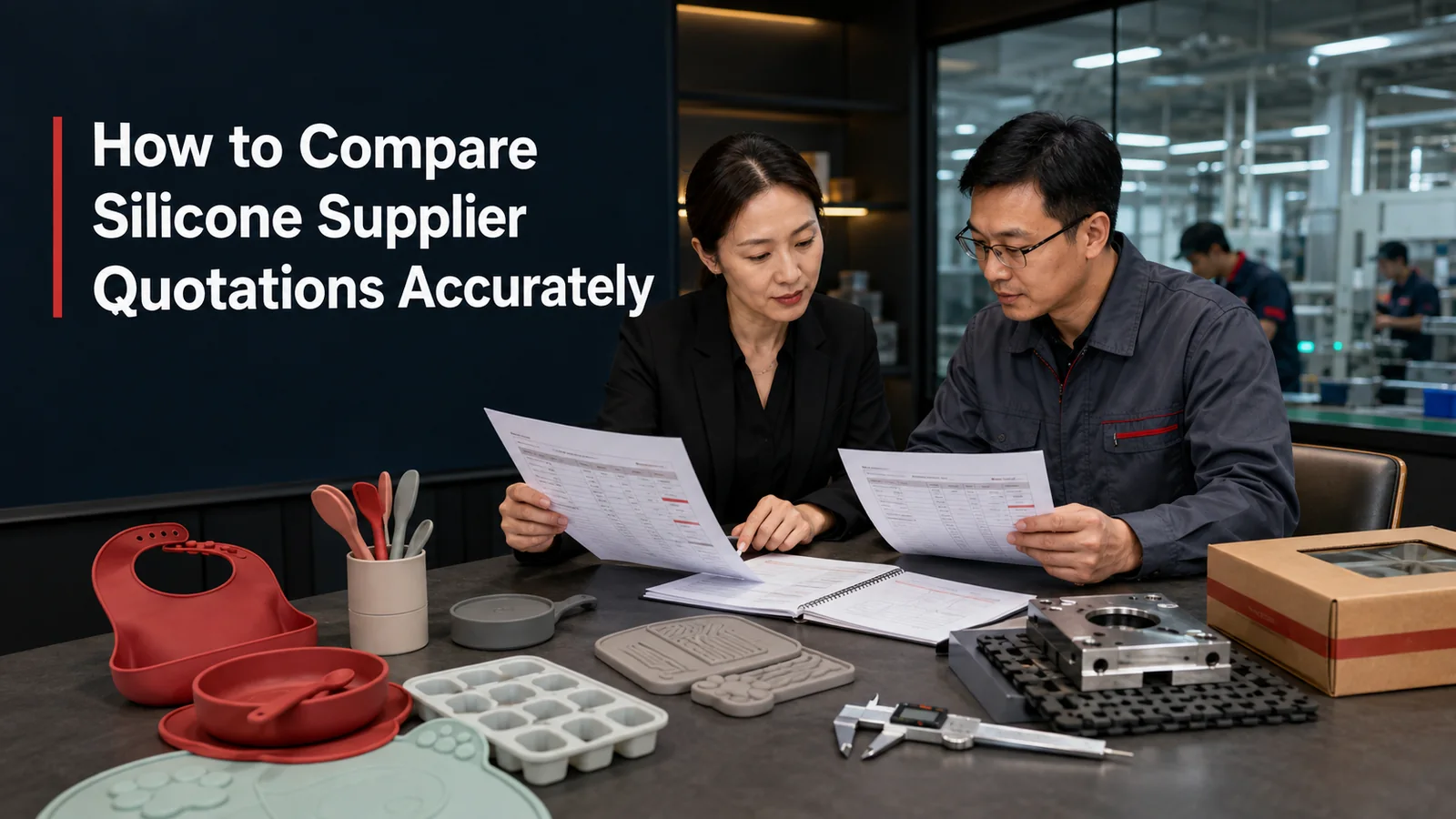 How to Compare Silicone Supplier Quotations Accurately visual guide for B2B silicone product buyers