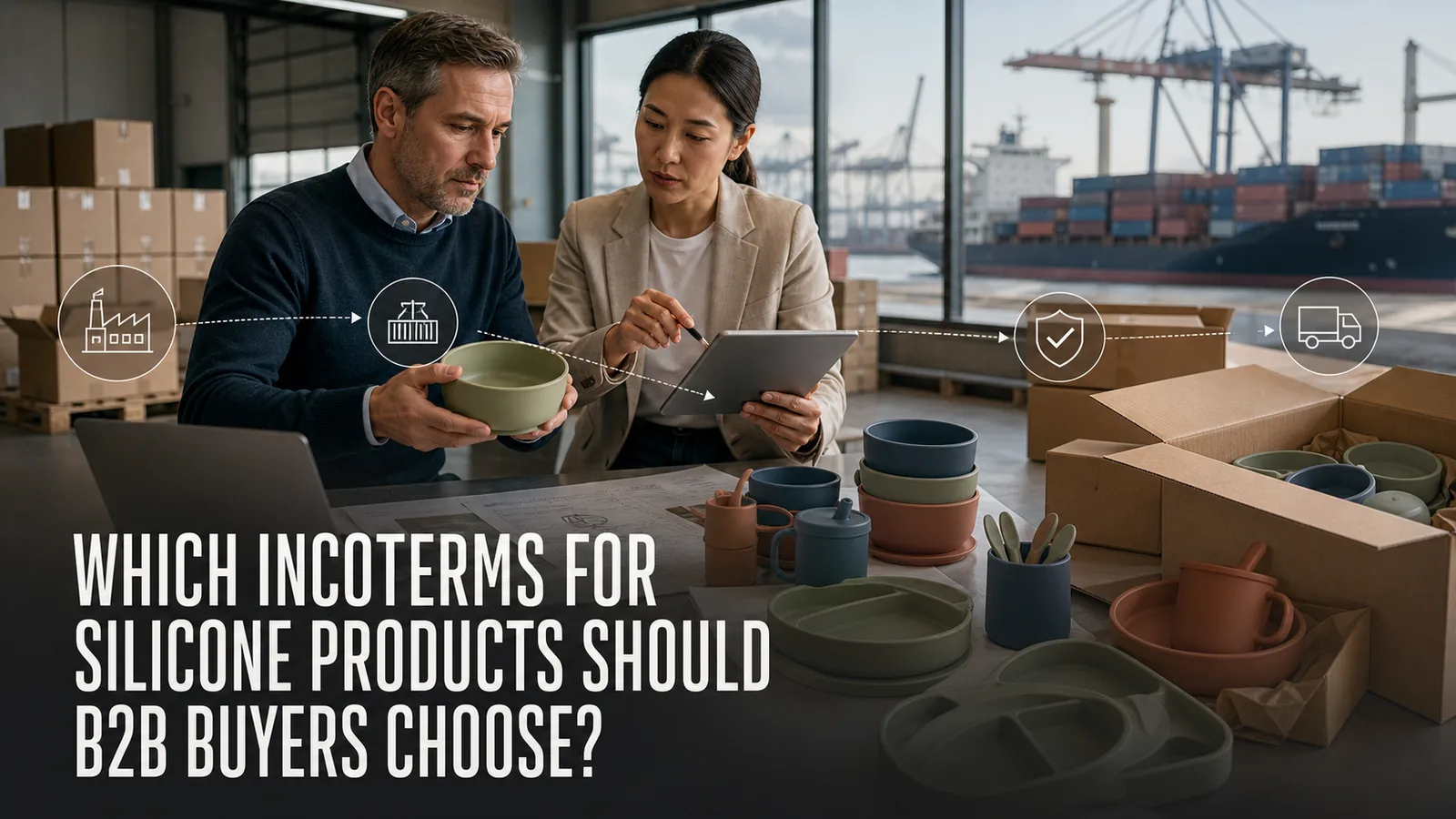 Which Incoterms for Silicone Products Should B2B Buyers Choose? visual guide for B2B silicone product buyers
