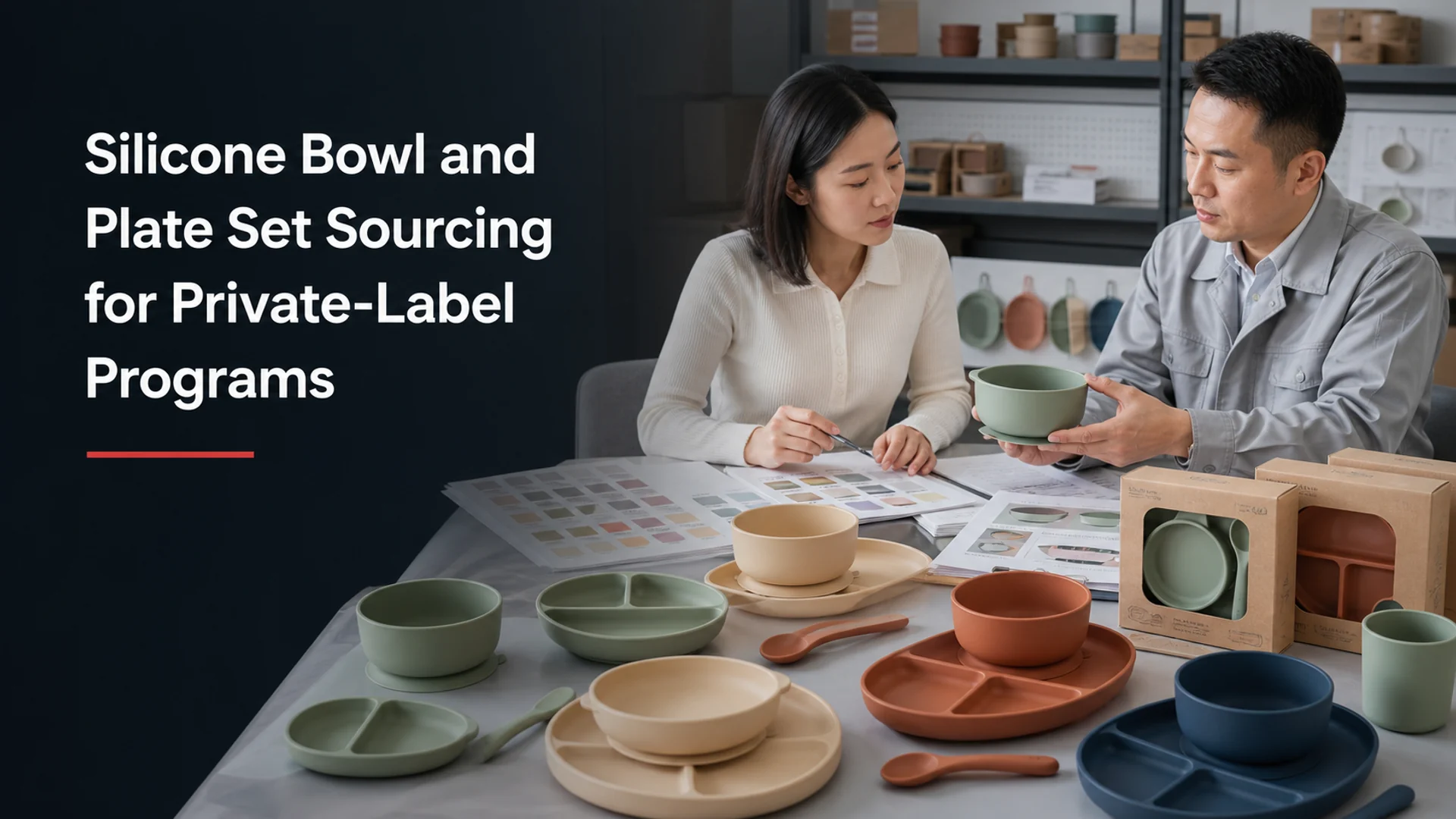 private label silicone feeding set sourcing review for B2B buyers