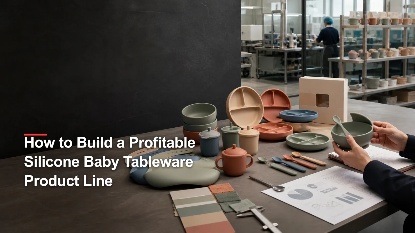 How to Build a Profitable Silicone Baby Tableware Product Line visual guide for B2B silicone product buyers