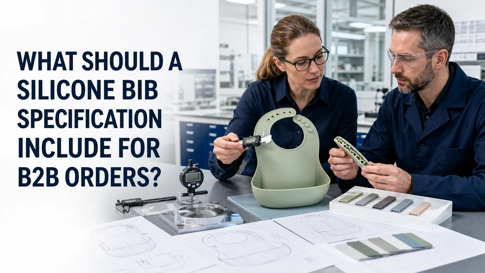 What Should a Silicone Bib Specification Include for B2B Orders? visual guide for B2B silicone product buyers