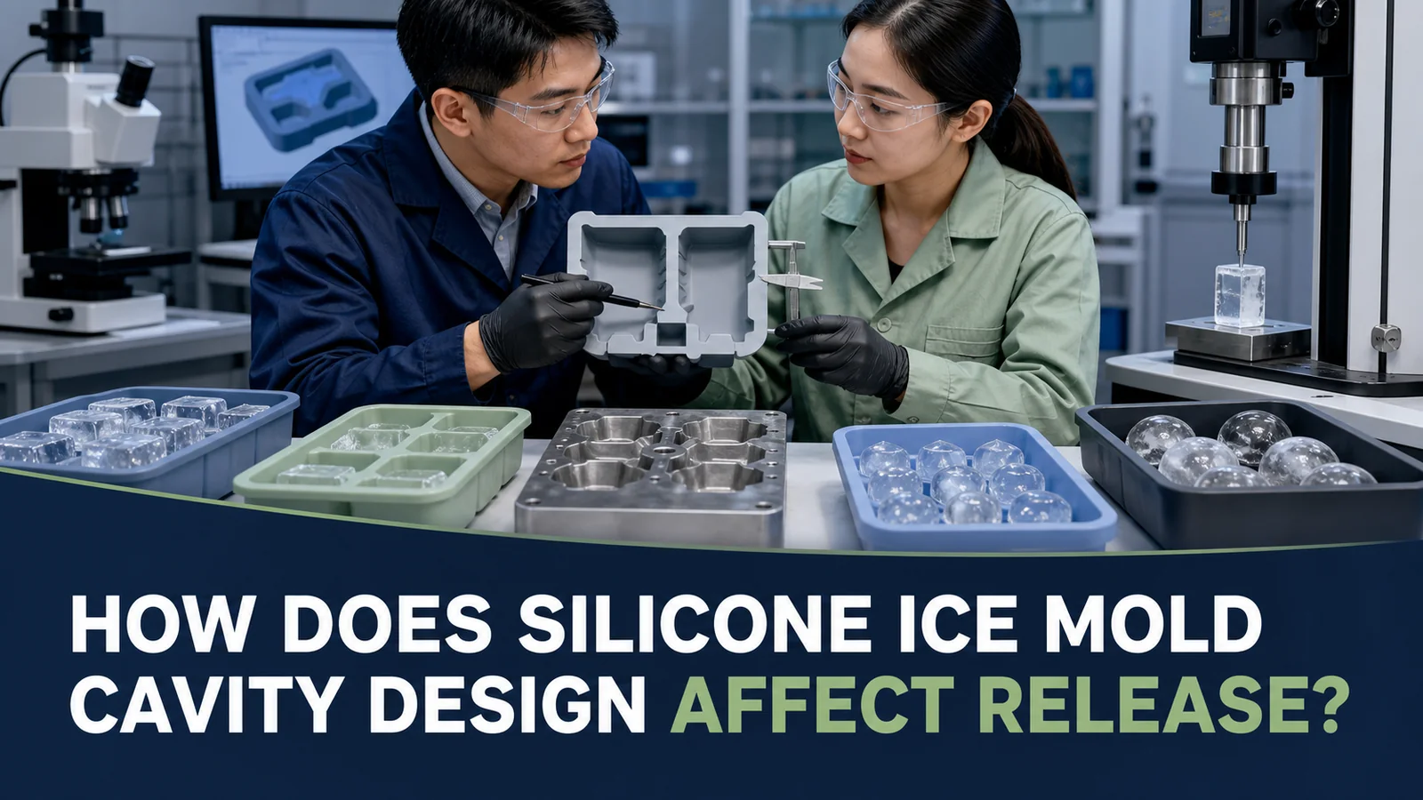 How Does Silicone Ice Mold Cavity Design Affect Release? visual guide for B2B silicone product buyers