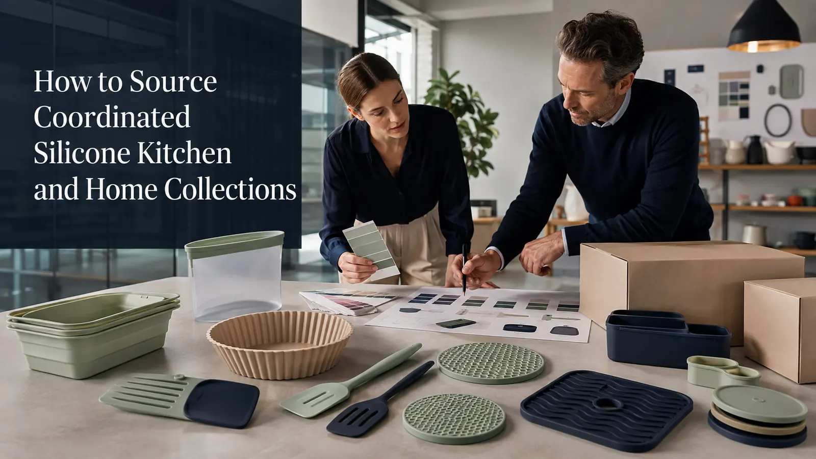 How to Source Coordinated Silicone Kitchen and Home Collections visual guide for B2B silicone product buyers