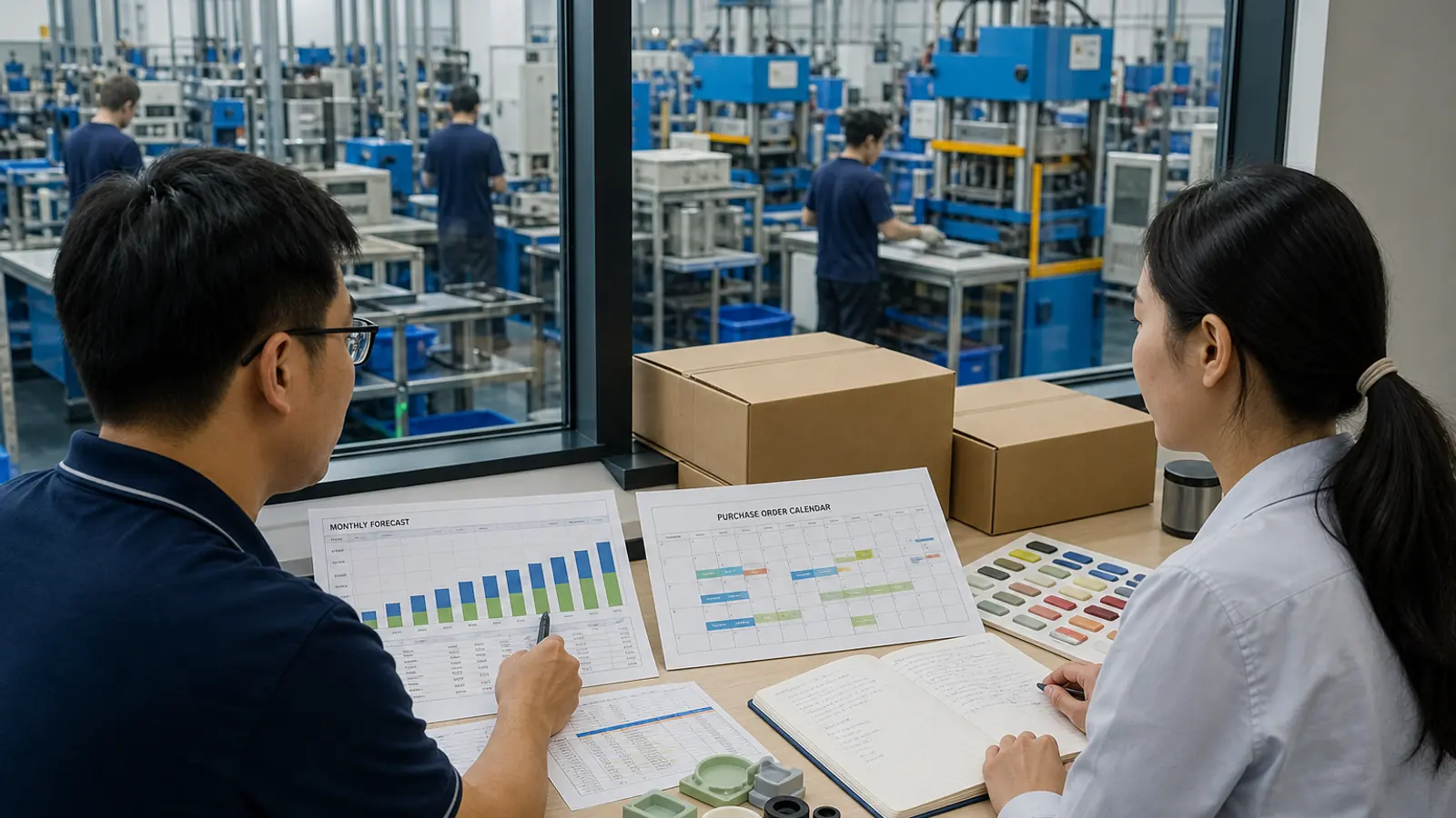 Silicone factory capacity and forecast planning for negotiated order quantities Silicone factory capacity and forecast planning for negotiated order quantities