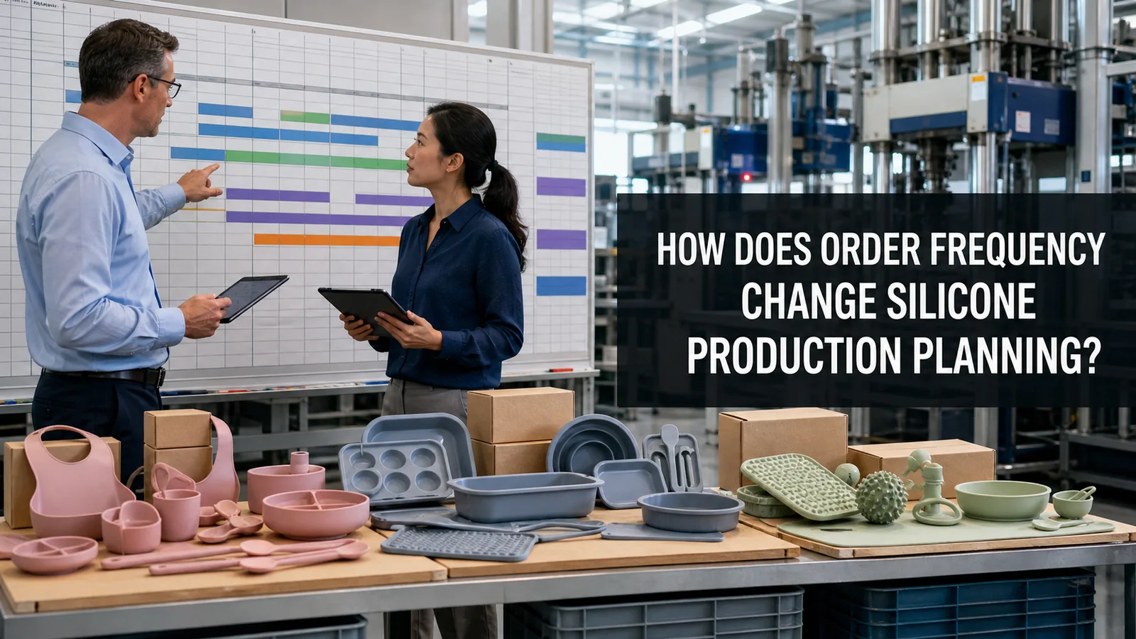 How Does Order Frequency Change Silicone Production Planning? visual guide for B2B silicone product buyers