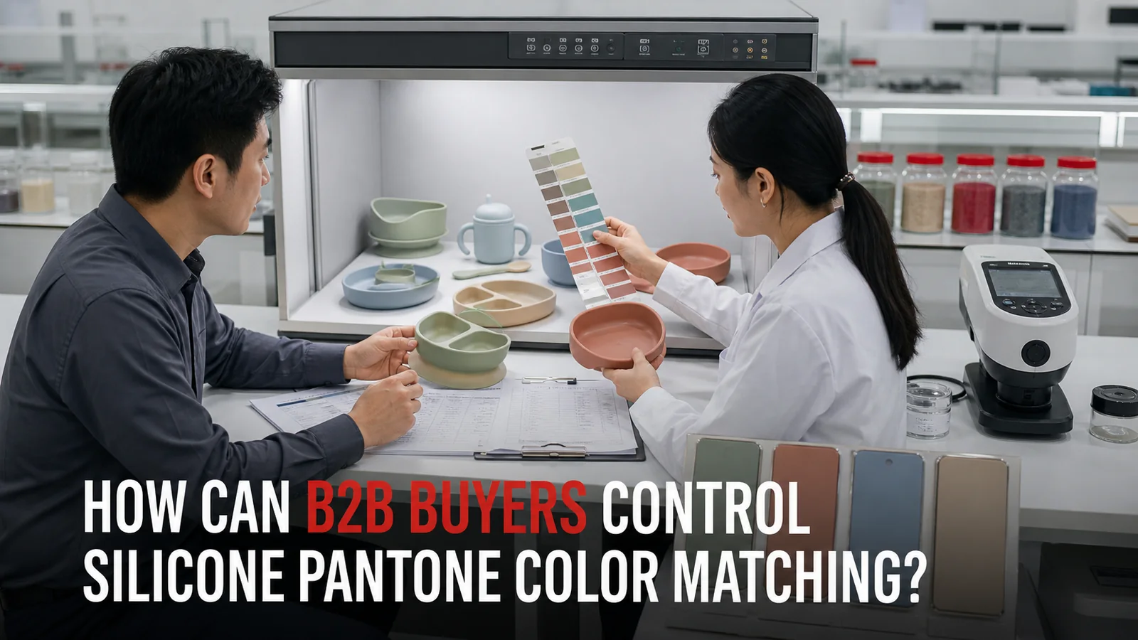 How Can B2B Buyers Control Silicone Pantone Color Matching? visual guide for B2B silicone product buyers