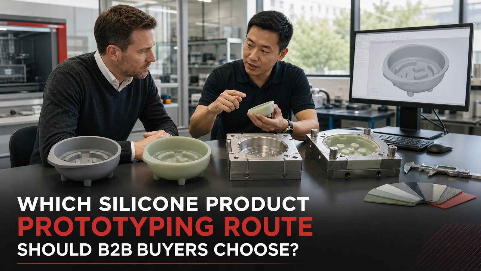 Which Silicone Product Prototyping Route Should B2B Buyers Choose? visual guide for B2B silicone product buyers