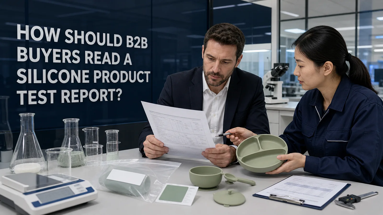 How Should B2B Buyers Read a Silicone Product Test Report? visual guide for B2B silicone product buyers