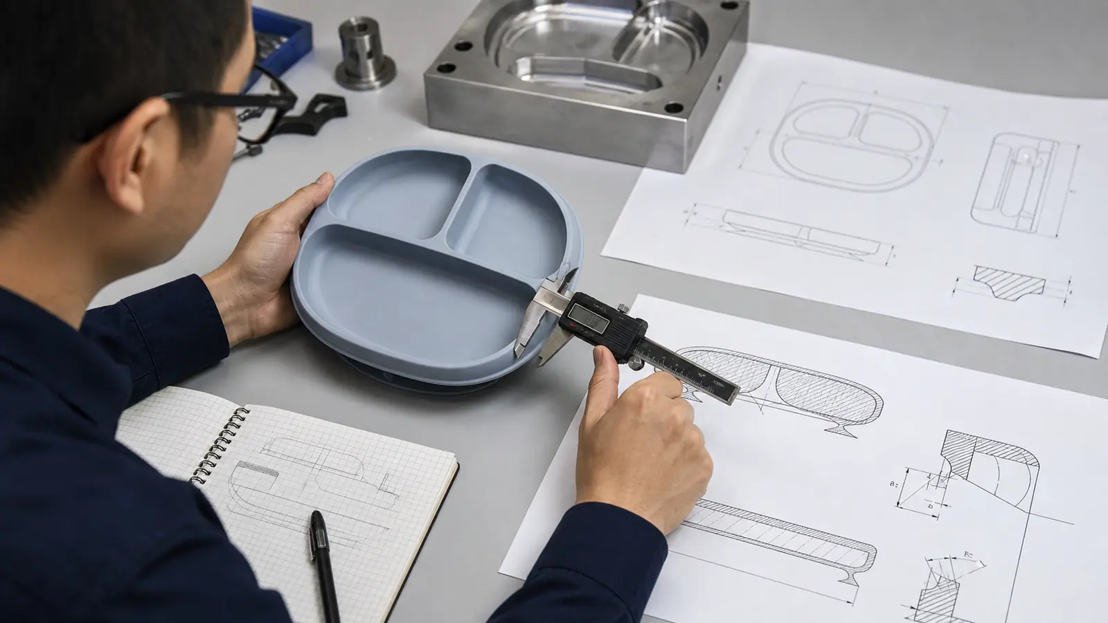 Snack Cup Spill-Lid Tooling