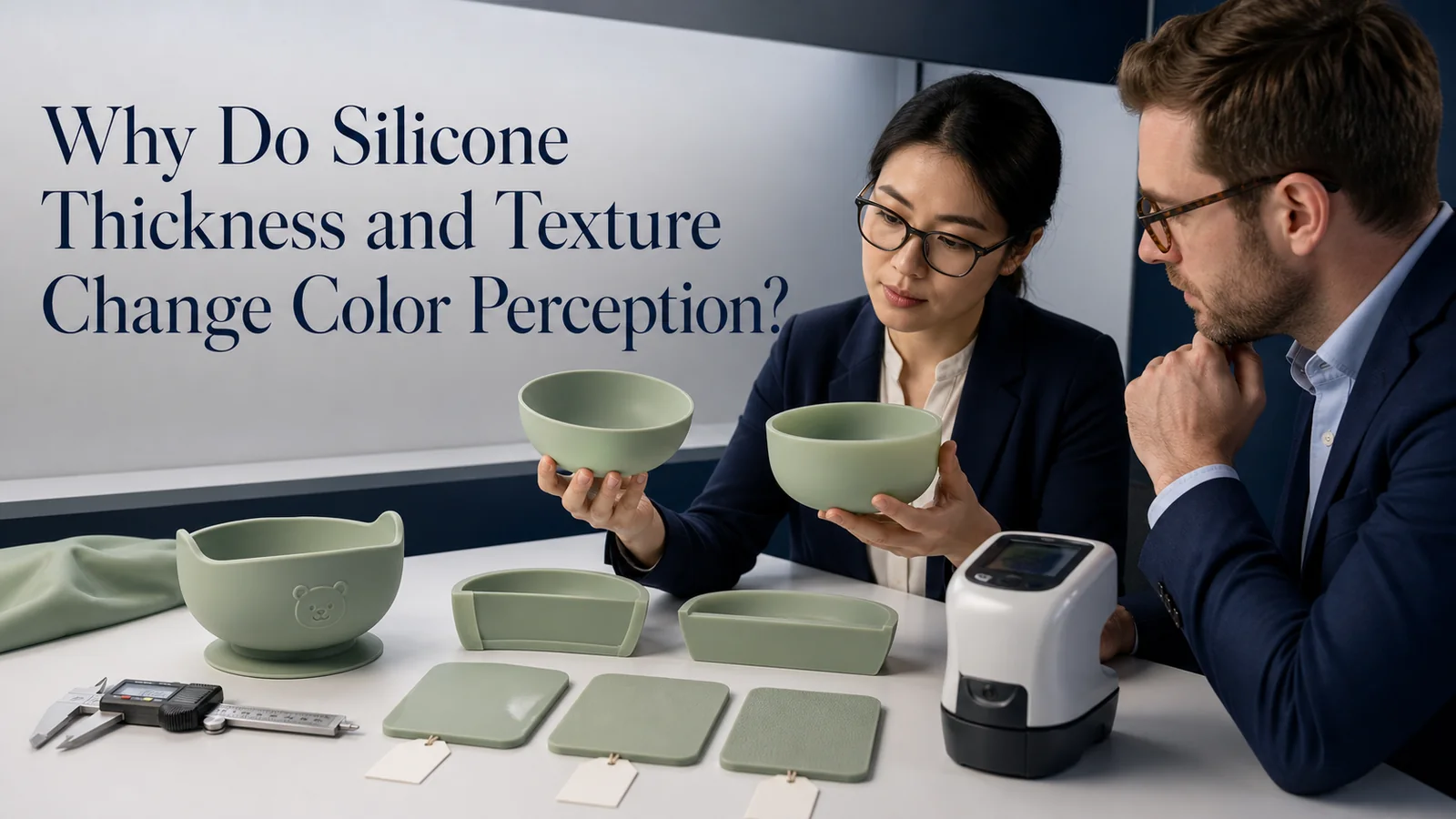 Why Do Thickness and Texture Affect Silicone Color Consistency? visual guide for B2B silicone product buyers