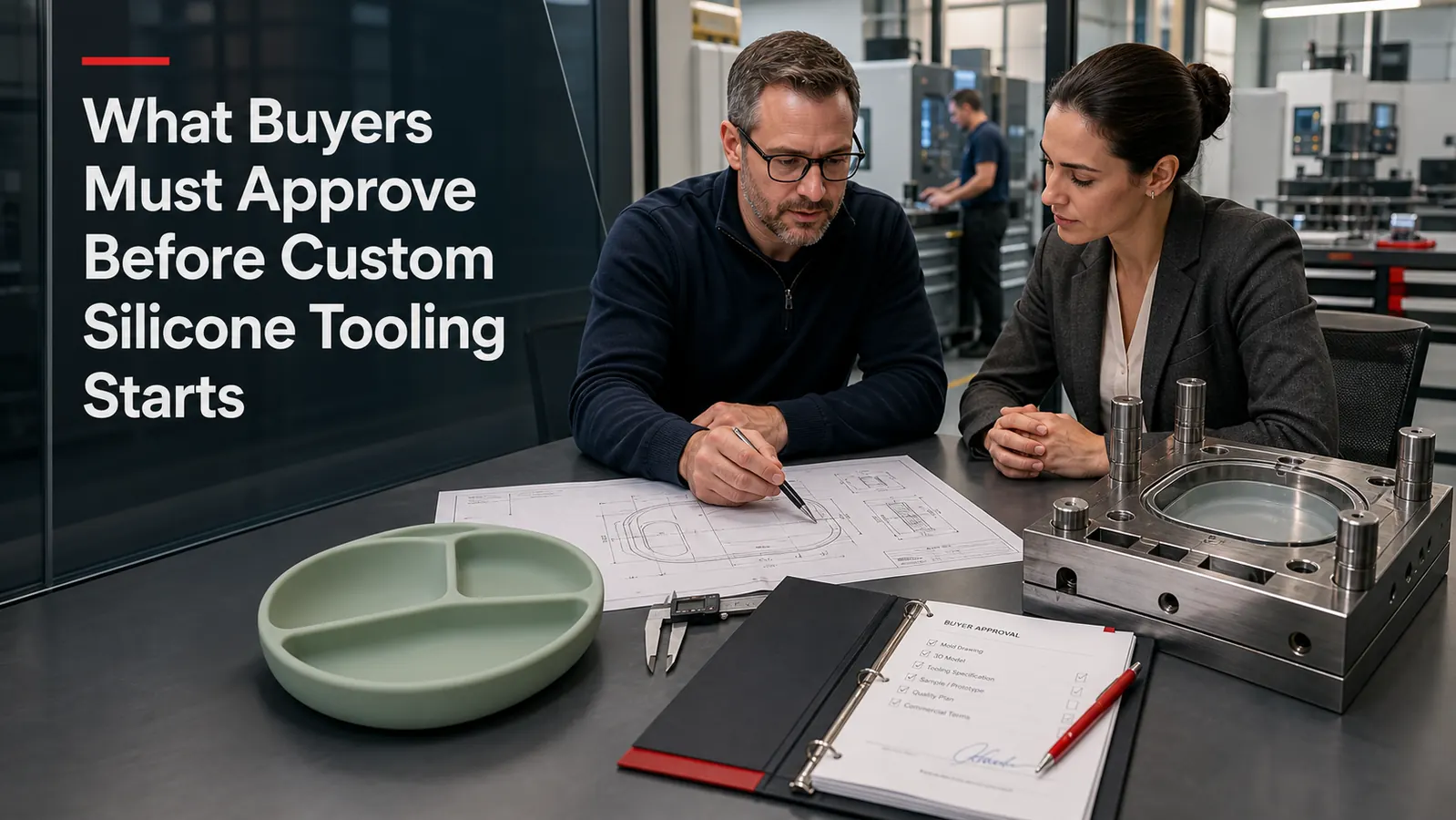 What Buyers Must Approve Before Custom Silicone Tooling Starts visual guide for B2B silicone product buyers