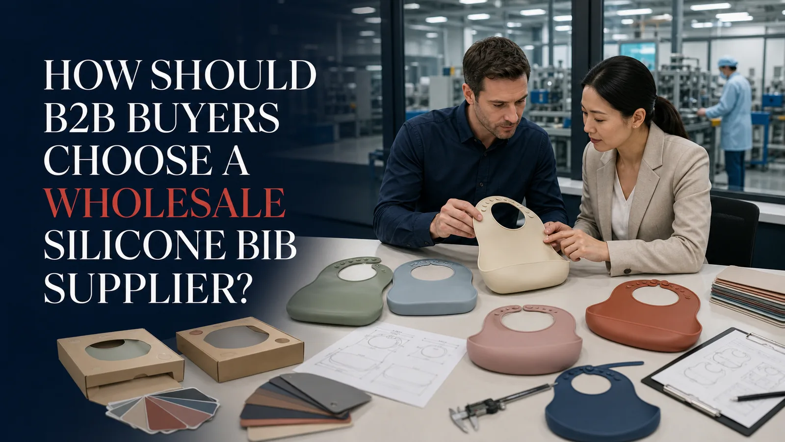 How Should B2B Buyers Choose a Wholesale Silicone Bib Supplier? visual guide for B2B silicone product buyers