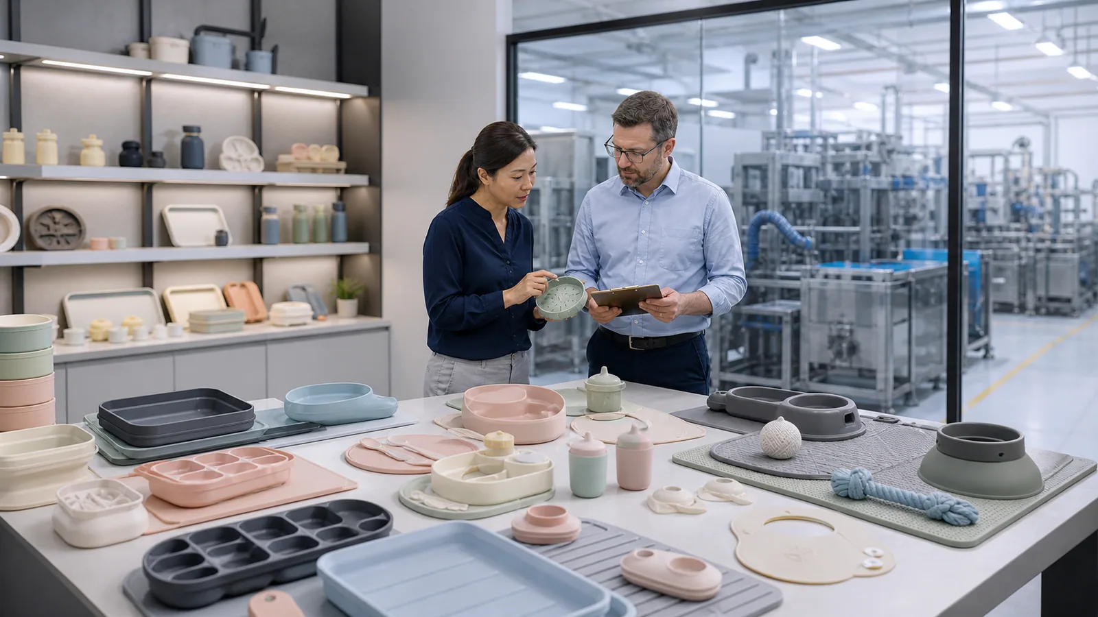Company Platform evidence at Naike Silicone