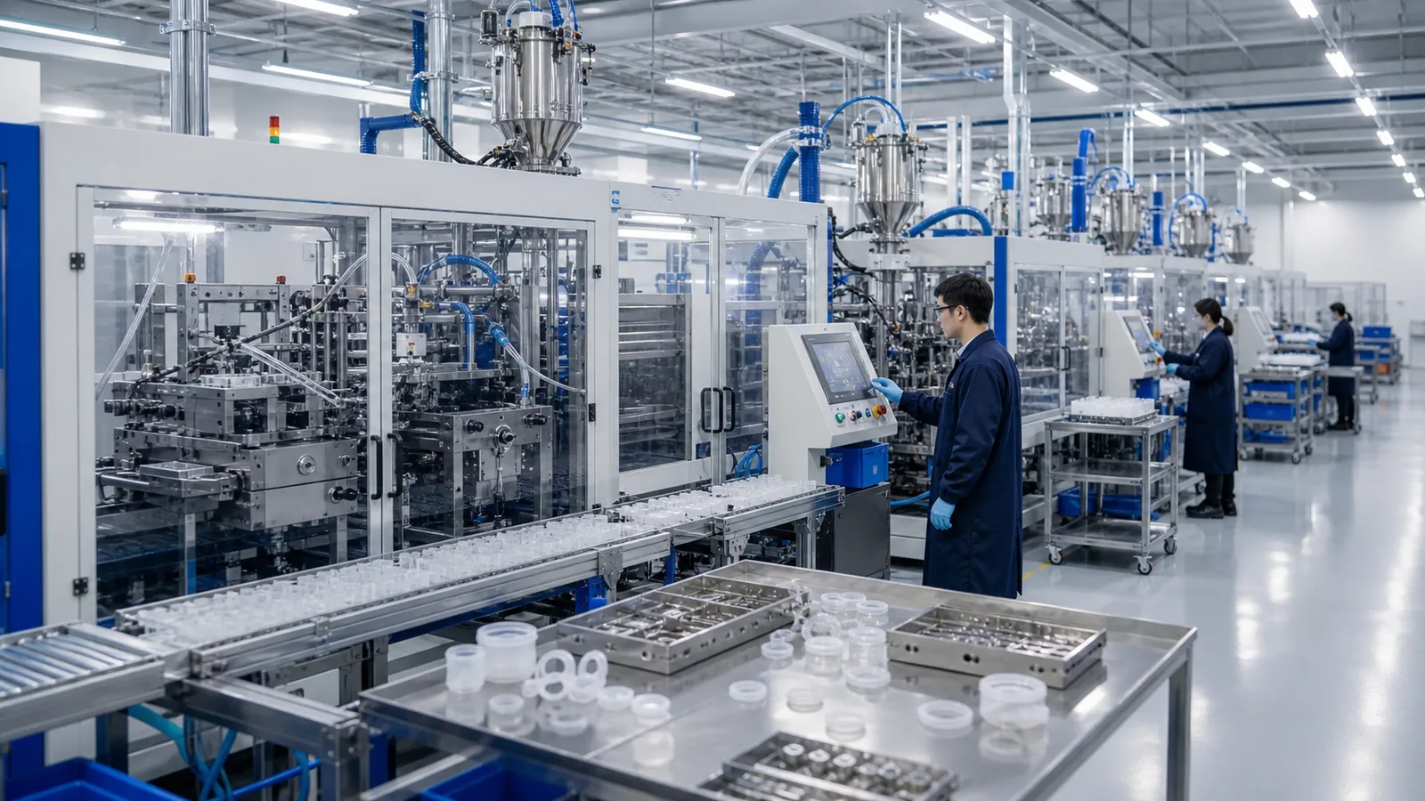 LSR Production evidence at Naike Silicone