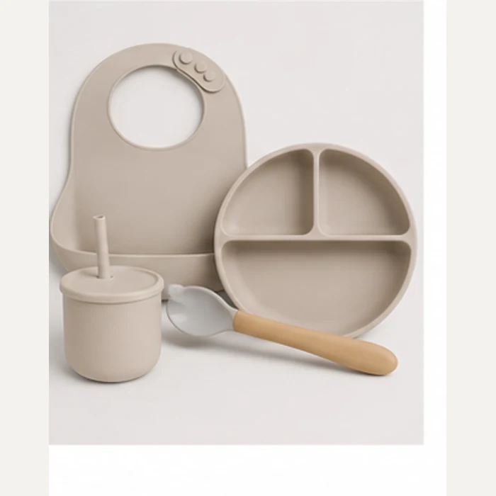 Bib and Tableware Gift Set