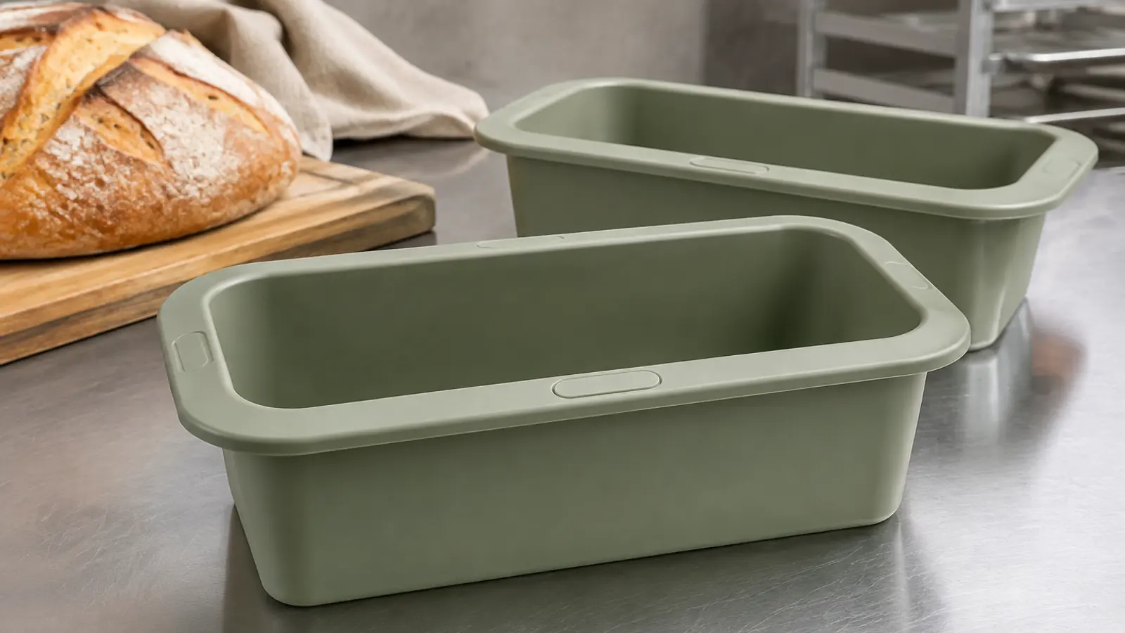 custom silicone bread loaf pan