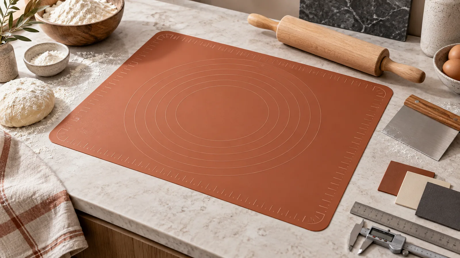 Custom Silicone Pastry Baking Mat